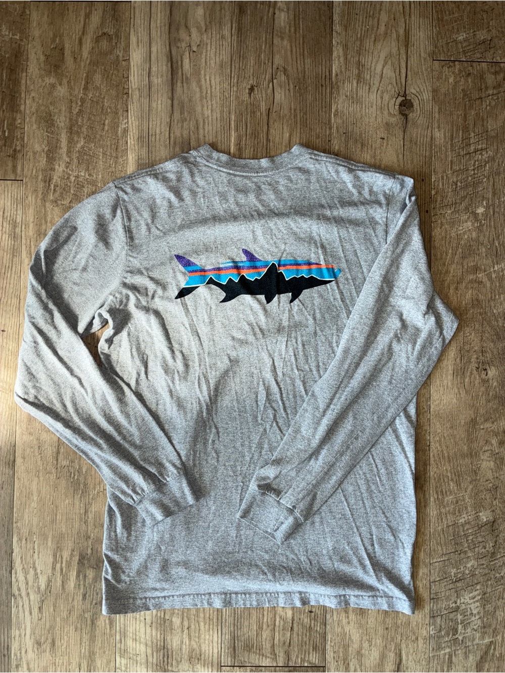 Patagonia Men's Long-Sleeved Fitz Roy Tarpon Responsibili-Tee.